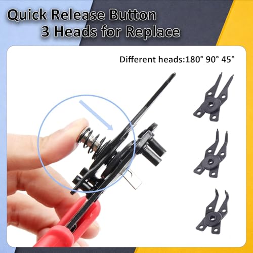 850Pcs C clip External Retaining Rings Snap Rings Assortment(M3-M14) and E clip Assortment Set(M1.2-M10),5Pcs Snap Ring Plier,Tweezer,24 Sizes 304 Stainless Steel Circlip Retaining Clip - size: Stainless Steel 850PCS