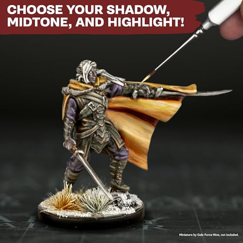 The Army Painter, Warpaints Flexible Triad Plus+: Yellows 7x18ml | Colori acrilici hobby di qualità miniatura, per Dungeons and Dragons (DnD) e Warhammer - color: Yellows
