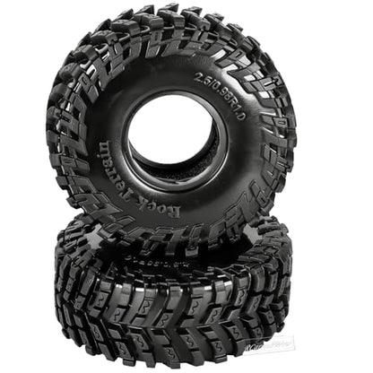 RC 1.0 Beadlock Tires for 1/18 TRX4M / Ascent-18 / SCX24 / FCX24 RC Crawler,1.0 In High Traction High Grip Rubber Tires w/Foam Insert,Style 1 - style: Style1(4pcs)