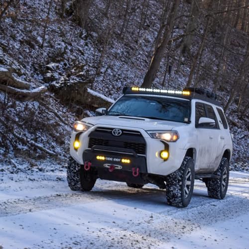 AUXTINGS 54 inch Single Row Dual Color LED Light Bar 300W Off Road Light Bar White Amber Combo LED Work Light Truck UTV 4x4 Cars SUVs ATVs Boats Fog Driving Light with Wiring Harness kit - size: 54 inch white amber