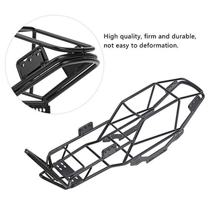 RC Roll Cage Chassis | Heavy-Duty Metal Full Tube Frame Body Chassis for Axial SCX10 1/10 Scale RC Crawler Truck Upgrade Part, with Rigid Stability