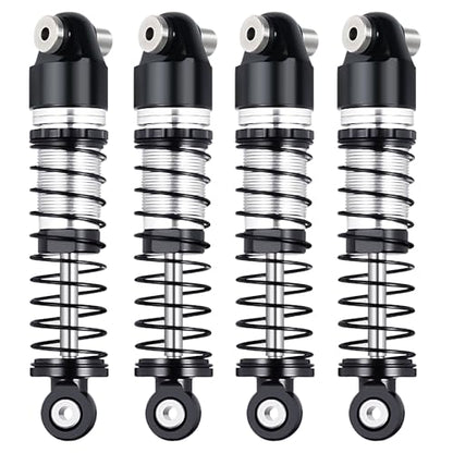 RCLIONS RC Car Shocks 43mm Oil Shock Absorber for AXIAL SCX24 1/24th RC Crawler Car Upgrade Parts - size: 43mm