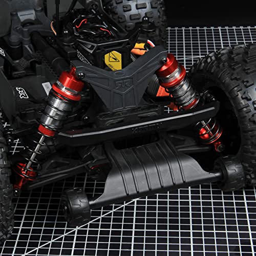 RCAWD Heavy-Duty Full Metal Front and Rear Shock Absorbers for ARRMA 1/10 GORGON 4X2(Red)