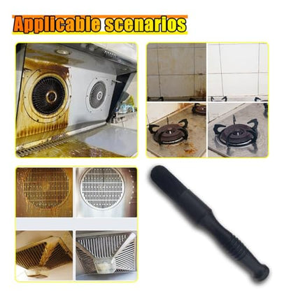 Car Parts Washer Brush, Bullet Head Parts Cleaning Brush for Cleaning Car Interior Exterior, Engine Parts, Wheel Bearing, Boats, Household Grime (Black) - color: Black