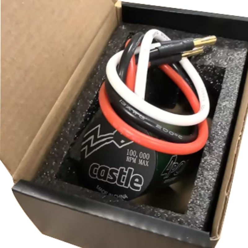 Waterproof Sensorless 1406 4600KV 4-Pole Brushless Motor 2-3S Heavey Duty for 1/10 RC Buggy Truck Racing Touring Castle Traxxas TRX HSP Cars