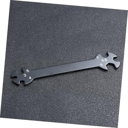Rc Wrench Tool for Turnbuckles Durable Rod Tool for Rc Cars Multi-turnbuckle Wrench Black Finish