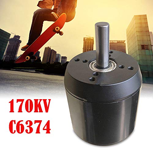 C6374 170KV Efficience Brushless Belt Sensored Motor for Electric Skateboard Longboarding (C6374, 170KV)