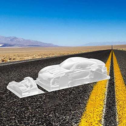 RC Car Body Shell DIY 210mm Wheelbase RC Truck Cab PC Clear Body for 1/10 RC