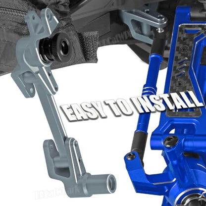 RC Upgrades Part for 1/10 WideMaxx,Model# 89086-4,Suspension Arms,Caster Block,Steering Blocks,Rear Stub Axle Carriers,Drive Shaft Axles,Camber Links,Tie Rod & Servo Horn,Titanium - color: Titanium - (Rc Upgrades)