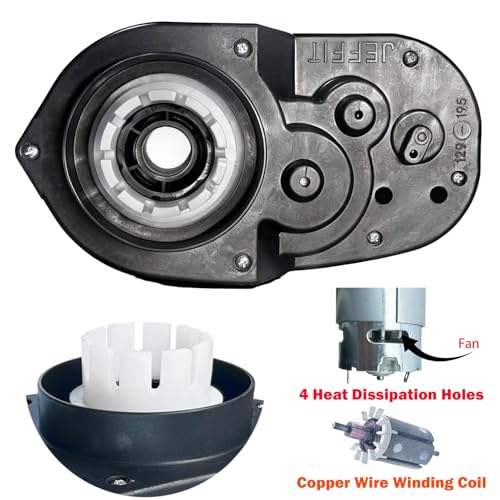 Power Wheels 12V RS550 40000RPM High Speed Powerful Gearbox Drive Motor Upgrade for Kids Ride on Mltoys Replacement Parts for Ford f150/Fisher Price/Kawasaki Kfx/Phantom