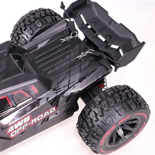 RC Cars Rubber Body Clips with Flexible Rubber Retainer Pull Tabs, Shell Fixed Buckle Lock with Shell Hole Opener Kit for Wltoys Hyper Go HAIBOXING HBX SCY 1/12 1/14 1/16 RC Car (4pcs) - color: 4pcs