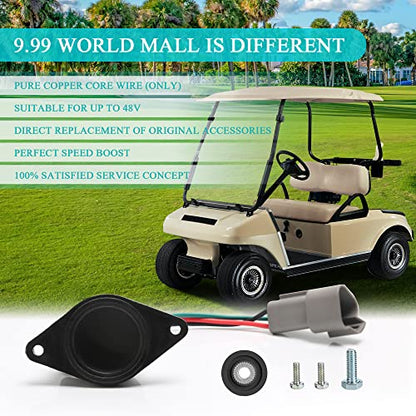 Golf Cart Speed Sensor for Club Car DS/Precedent/Tempo 48V IQ High Speed Motor Magnet Upgrade for ADC (2004-up) - Replaces OEM 102704901 102265601