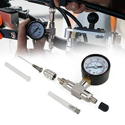 NICECNC 350PSI Shock Nitrogen Needle Fill Tool Compatible with Yamaha YZX,RZR's,Compatible with Arctic Cat,Compatible with Ohlins,Compatible with Raptor Truck Shocks,Snowmobile Shocks,See Fitment!