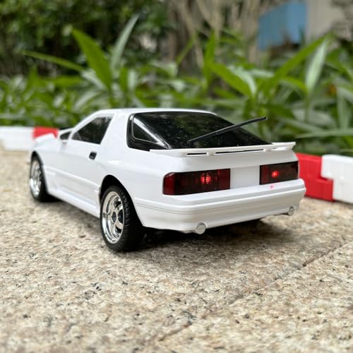 1/18 RC Drift Car with Gyro LDRC Drift Car RWD Proportional Control | Hobby RC Car Drifting and Race with ESP Gyroscope Metal Drive Shaft Independent Suspension Adult LD1802