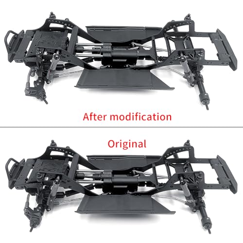 MORLORDY 4Pcs RC Body Post Mounts Shell Holder Mount with Body Post and Clips Set for 1/10 Axial SCX10 PRO AXI03028 RC Car Upgrades Part