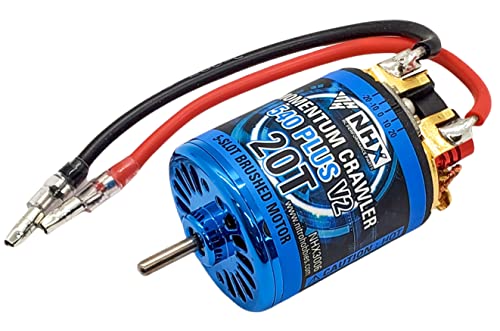 NHX RC Momentum 5-Slot 540 Plus V2 20T Brushed Crawler/Cars Motor