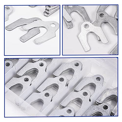 Auto Alignment Body Shims Assortment Kit 1/16" 1/64" 1/32" 1/8" (144 Pieces) BUSY-CORNER