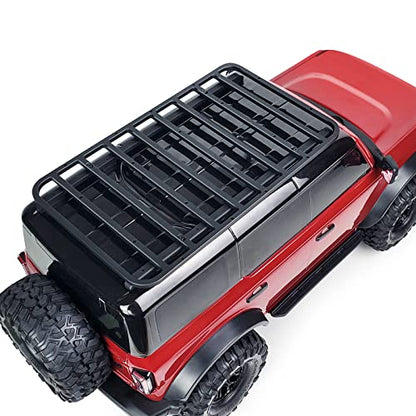 MORLORDY Metal RC Roof Rack Luggage Rack Set for 1/10 Scale RC Crawler Car TRX4 2021 Bronco Upgrades