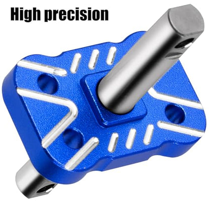 Aluminum Differential Locker Spool Diff Locker Mounts Set Upgrades Part for 1/10 Slash/Rustler/Stampede/Bandit 2WD(VXL),Sealed Differential Case Hops Up.Navy Blue - color: Navy Blue(for 1/10)