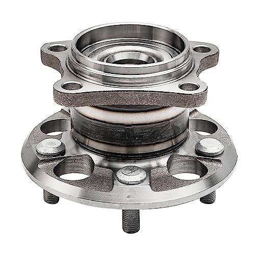 Detroit Axle - AWD 4pc Steering Knuckles Kit for 04-07 Toyota Highlander | w/ABS on Axle, 2 Front Steering Knuckles & Wheel Bearing Hubs 2 Rear Wheel Bearing Hubs 2004 2005 2006 2007 Replacement - size: 4UW48746/Kit