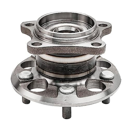 Detroit Axle - AWD 4pc Steering Knuckles Kit for 04-07 Toyota Highlander | w/ABS on Axle, 2 Front Steering Knuckles & Wheel Bearing Hubs 2 Rear Wheel Bearing Hubs 2004 2005 2006 2007 Replacement - size: 4UW48746/Kit