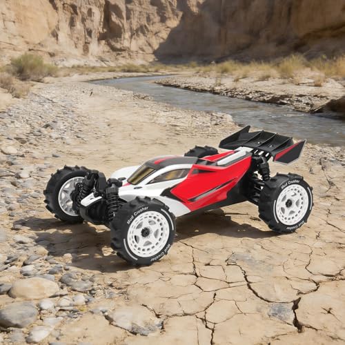 1/14 RC Wheels and Tires, daitoku 12mm Hex Hub RC Car Beach Tires for ARRMA 1/14 Typhon GROM - White - color: White