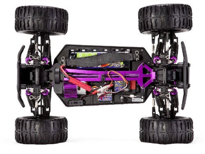 Redcat Racing Volcano EPX 1/10 Scale Electric RC Monster Truck – 4WD RC Truck with 2.4GHz Radio, Waterproof Electronics, 19T Brushed 550 Motor, Battery & Charger, Red