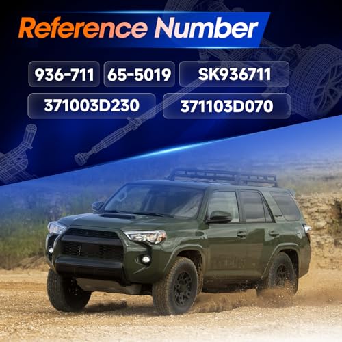 60.63'' Drive Shaft Assembly Fit for Toyota 4Runner 1996 1997 1998 1999 2000 2001 2002 V6 3.4L, [Automatic Transmission, RWD, OE 371103D070, 936-711 - size: Fit 1996-2002 4Runner 3.4L