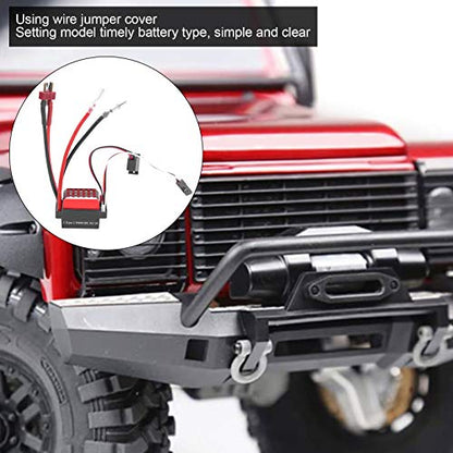 VBESTLIFE 360A Electronic Speed Controller RC Crawler Car Bidirectional Brushed ESC (T-Plug) - size: T-plug