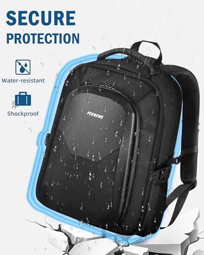 PEKREWS Case for Potensic Atom 2, Large Backpack for Atom 2/SE/3-Axis/LT | Fits 15.6'' Laptop, 30L Travel Drone Backpack, for Fly More Combo Drone Accessories (Not for RC PTD 1 Remote Controller)