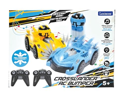 Lexibook, Crosslander, RC2 | Set of 2 Cars, Removable Figures, Sound and Lighting Effects - style: RC2