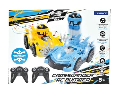 Lexibook, Crosslander, RC2 | Set of 2 Cars, Removable Figures, Sound and Lighting Effects - style: RC2
