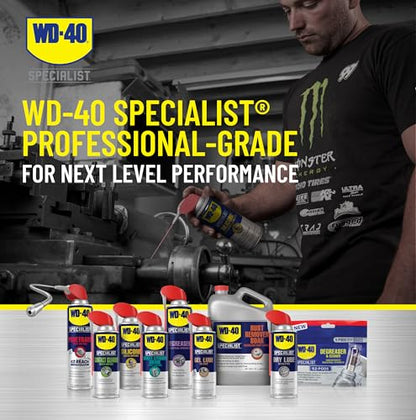 WD-40 Specialist Silicone Lubricant with SMART STRAW SPRAYS 2 WAYS, 11 OZ - size: 1-Pack, style: 11 Oz