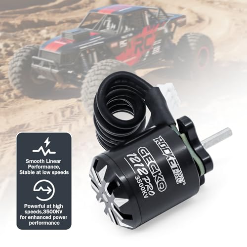 Surpass Hobby 1212 Pro 3500KV Brushless Motor for 1/18 TRX4M / HPI Venture18 /scent-18 / HobbyPlus CR18 / 1/24 RC Crawlers Upgrade