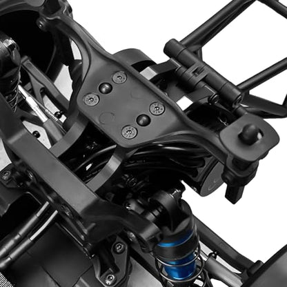 RCHUBAM 2PCS Rear Body Mount Braces for 1/10 Team Associated DR10 Team - style: Black