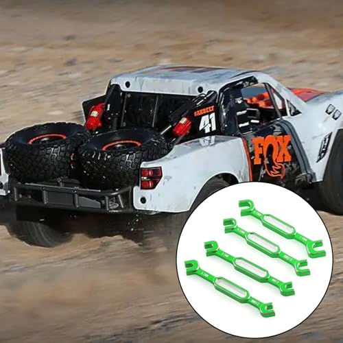 kingsea RC Car Wrench Aluminum Alloy Turnbuckle Nut Ball Joint Remover 3.0/3.2/3.5/3.7/4.0/5.0/5.5/6.0mm Universal Repair Tool Compatible with RC Car Boat RC Drone, Green - color: Green