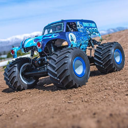 Pro-line Racing 1/10 Grave Digger Ice Blue Painted Body Set LMT PRO359313 Car/Truck Bodies Wings & Decals
