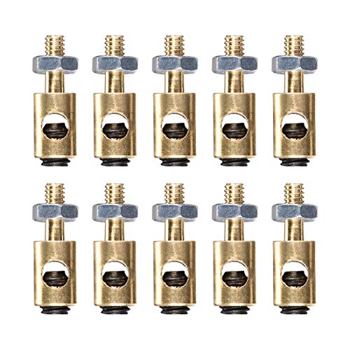 uxcell Linkage Stoppers Connecting Servo Arm,Push Rod for RC Airplane,D4x2.5mm 10pcs