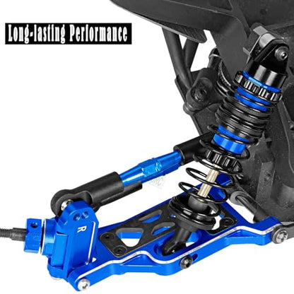 RC for 1/10 Slash 2WD,Slash 2WD VXL Upgrades Parts Shocks&Drive Shaft CVD&Front Rear Suspension A Arms&Caster Block&Steering Blocks&Rear Stub Axle Carriers&Turnbuckles Camber Link,Navy Blue - color: Navy Blue(for 1/10)