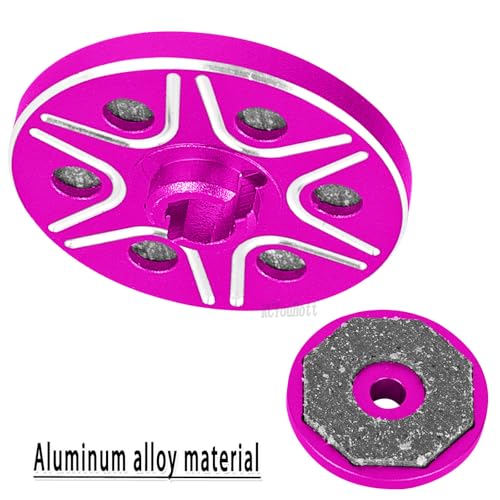 RCMYou RC 56T Slipper Clutch (0.8Mod) Transmission Gears Spur Gear Upgrades Part for 1/10 Rustler 2wd VXL/Slash 2wd VXL/Stampede 2wd VXL/Bandit 2wd VXL,56T Slipper Clutch,Pink - color: Pink - (56t Slipper Clutch)