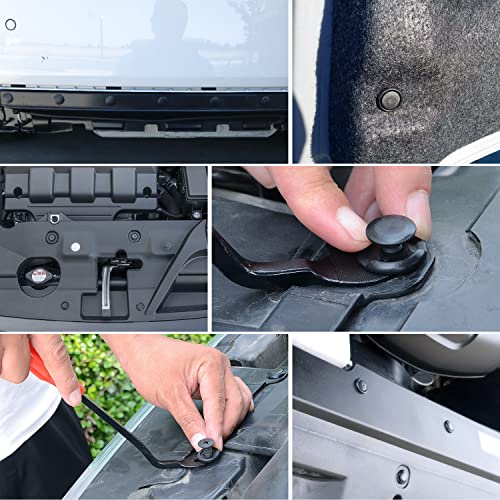 Nilight 120Pcs Car Retainer Clips Fastener Remover 6.5mm 8mm 9mm 9.5mm 11mm Expansion Screws Replacement Kit Bumper Push Rivet Clips for GM Toyata Lexus Subaru - color: For GM Toyota Lexus Subaru - 120 Clips 6.5mm 8mm 9mm 9.5mm 11mm