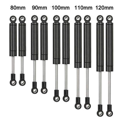 80/90/100/110/120mm Internal Shocks Absorber for 1/10 RC TRX-4 Wraith SCX10 D90 CC01 (100MM) - size: 100MM