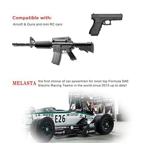 melasta 9.6V 2000mAh NiMH AA Battery Pack for Airsoft/RC Cars | Tamiya connector. Compatible with RC cars, boats, gadgets, and airsoft guns. Rechargeable high-capacity pack.