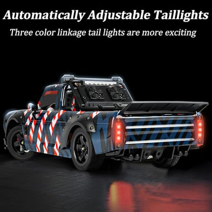 Cheerwing 1:10 Brushless RC Cars for Adults,70+KMH RC Drift Car,Hobby RC Racing Car with 3000mAh Lipo Battery,Remote Control Truck for Adults