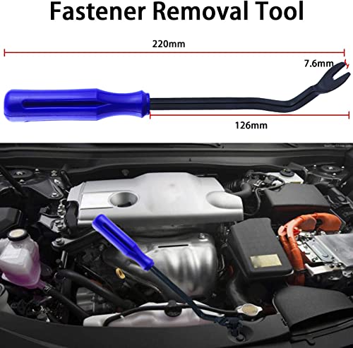 801pcs Car Push Retainer Clips with 24 Popular Push Pins for Auto Parts - Sizes - Blue Fastener Remover Tool for Toyota, GM, Ford, Honda, Acura, Chrysler - size: Car Clips 801PCS-Blue