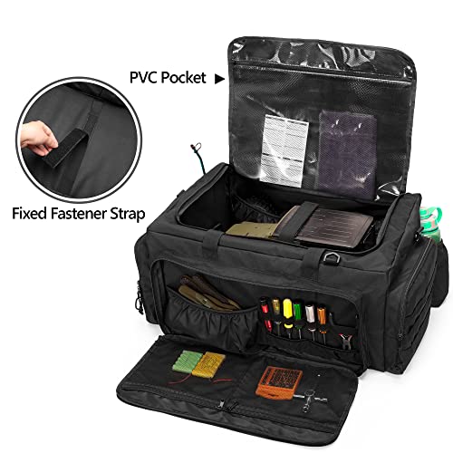 GOBUROS RC Car Bag for 1/8 and 1/10 Car, RC Carry Case(Patent Design) | Compatible with Traxxas 1/8 Car, Multi-Pockets to Store Tools and Accessories, Adjustable Shoulder Strap for Easy Carrying