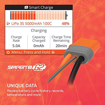 Spektrum Accessories Smart Powerstage 3S Air Bundle: G2 2200mAh 3S LiPo IC3 & S155 Charger, SPMXPSA400