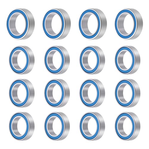 16 Pcs Rubber Sealed Bearings Kit for Arrma 1/18 Granite Grom Mega | RC Car Upgrade Parts Steel Bearings