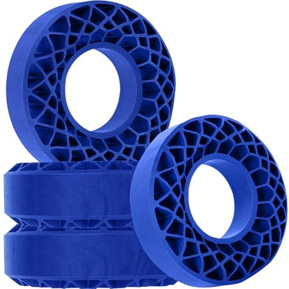1.9 Silicone Rubber Insert Foam Tire Inserts RC 1.9" Wheel Tires Waterproof Inserts for 1/10 RC Crawler TRX4 SCX10 Capra Red cat Gen7 Gen8 RXB10 TF2,4pcs,Navy Blue - color: Navy Blue(4pcs)