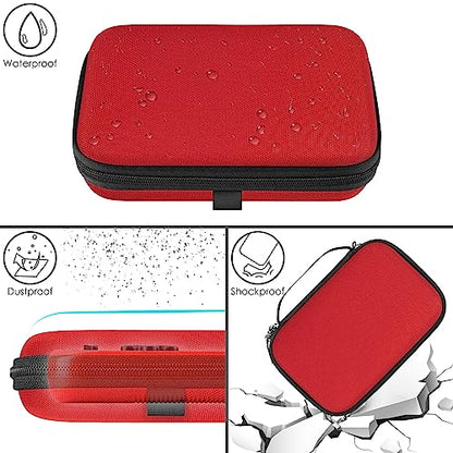 Linkidea Handheld Game Console Carrying Case - color: Red